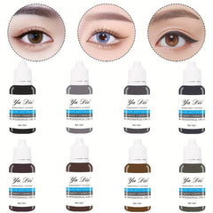 8 Colors 15ml Permanent Makeup Tattoo Ink Micro Pigment