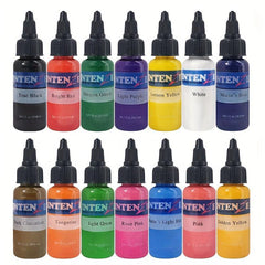 14 Colors Tattoo Ink Set Professional Tattoo Pigment Long Lasting Supplies