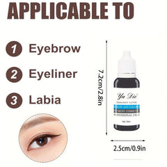 Professional 8 Color Eyebrow and Lip Tattoo Ink Set