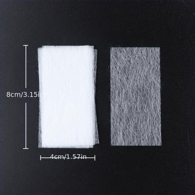 10 Pcs Nail Repair Fiberglass Silk Wrap Self Adhesive Anti Damage DIY