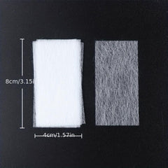 10 Pcs Nail Repair Fiberglass Silk Wrap Self Adhesive Anti Damage DIY