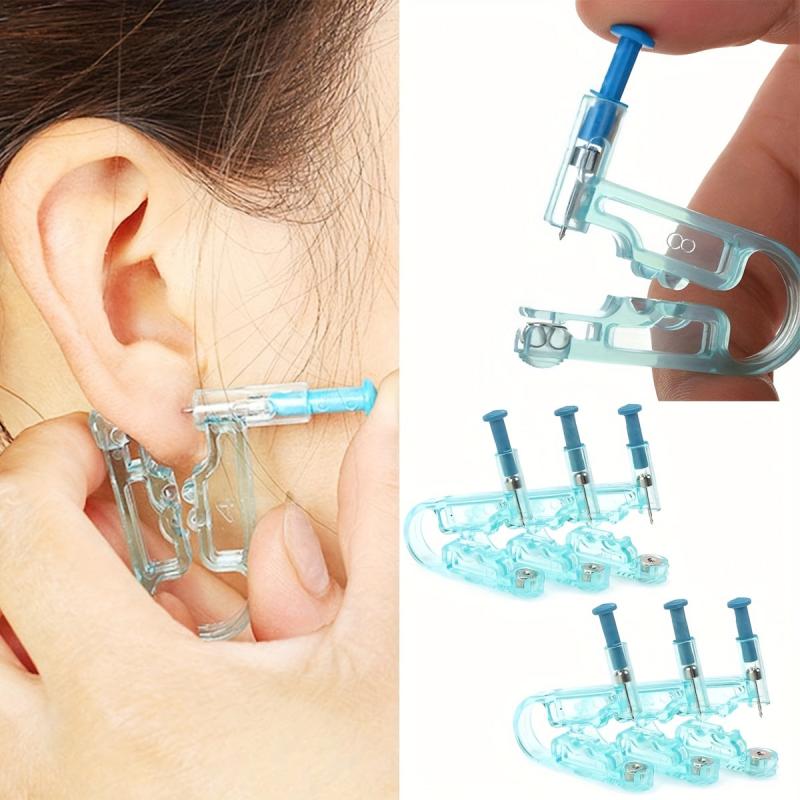 Disposable Self Ear Piercing Gun Kit with Stainless Steel Ear Stud