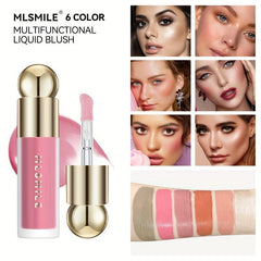 Non Fade Liquid Blush Silky Natural Makeup Brightening Moisturizing Rouge Blush