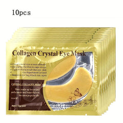 Golden Under Eye Crystal Mask for Puffy Eyes & Dark Circles Care