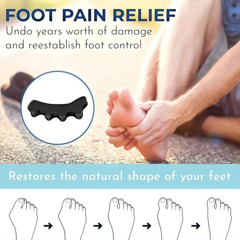Soft Silicone Toe Separators Bunion Pain Relief Compression Socks