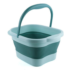 Collapsible Foot Soaking Bath Basin with Massager