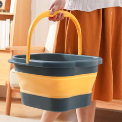 Collapsible Foot Soaking Bath Basin with Massager