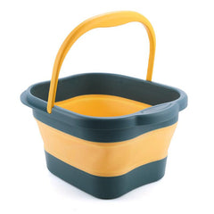 Collapsible Foot Soaking Bath Basin with Massager