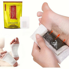 Ginger Foot Pads Anti Swelling Herbal Patch for Foot Care - 10pcs/20pcs
