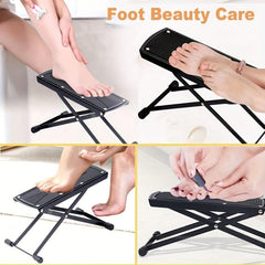 Adjustable Foot Rest for Pedicures with Non Slip Legs