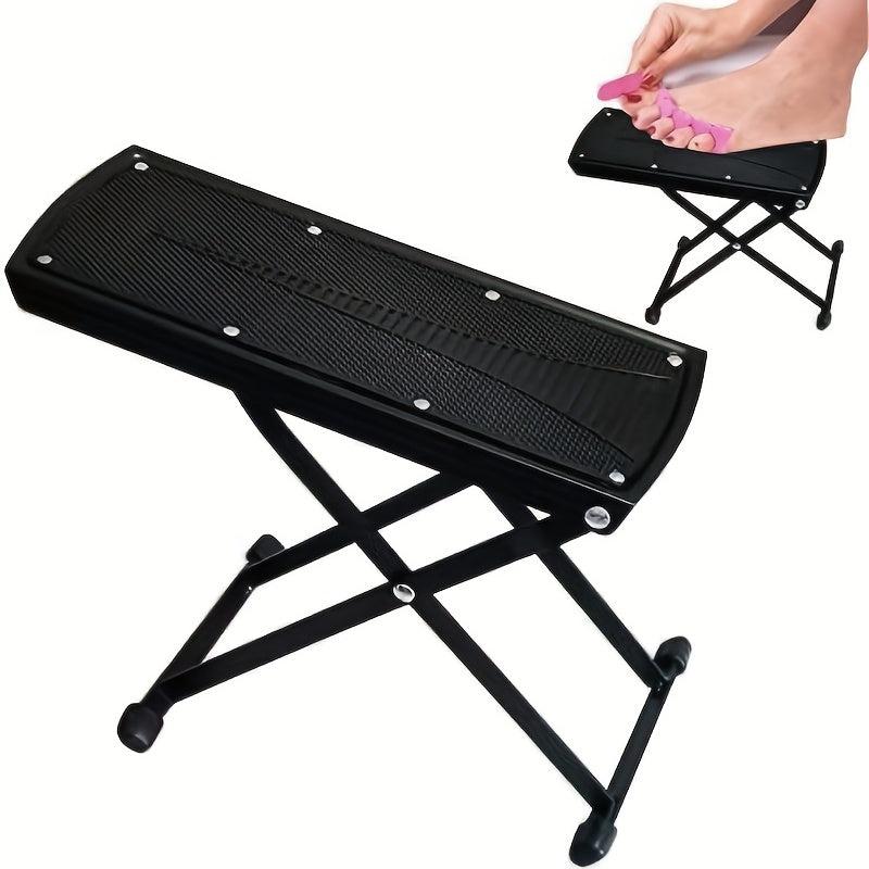 Adjustable Foot Rest for Pedicures with Non Slip Legs