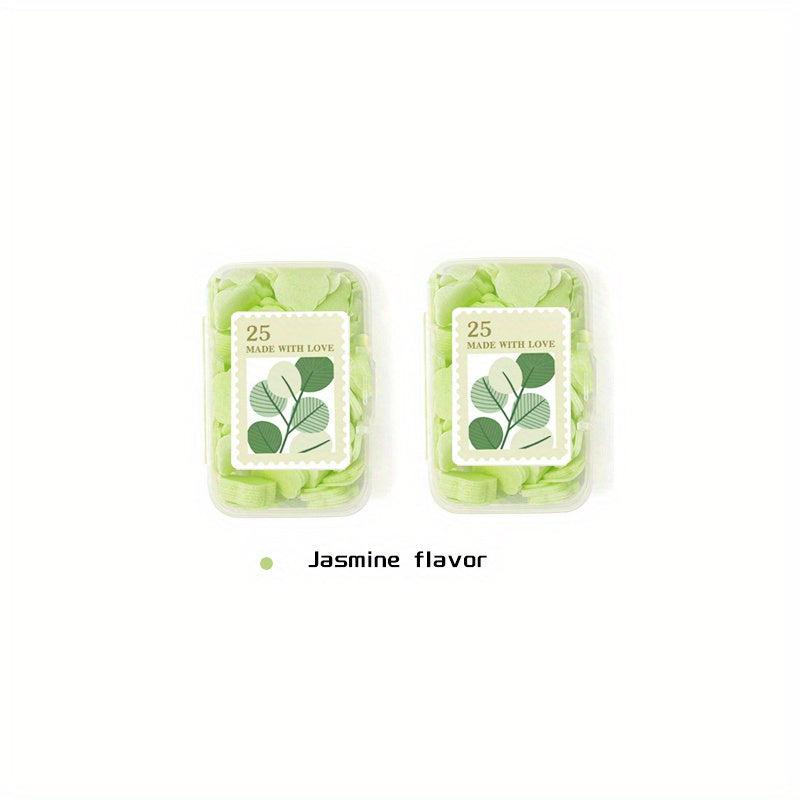 100pcs Summer Disposable Soap Tablets Portable Hand Washing Soap Paper