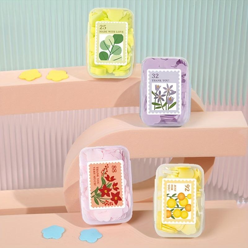 100pcs Summer Disposable Soap Tablets Portable Hand Washing Soap Paper