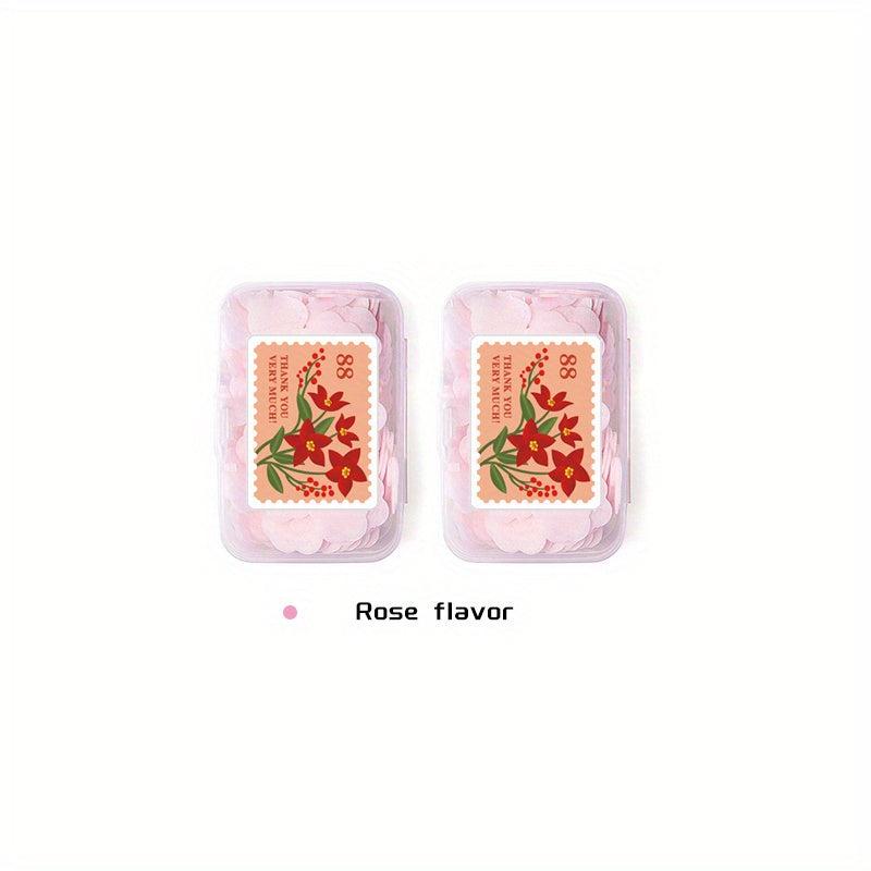 100pcs Summer Disposable Soap Tablets Portable Hand Washing Soap Paper