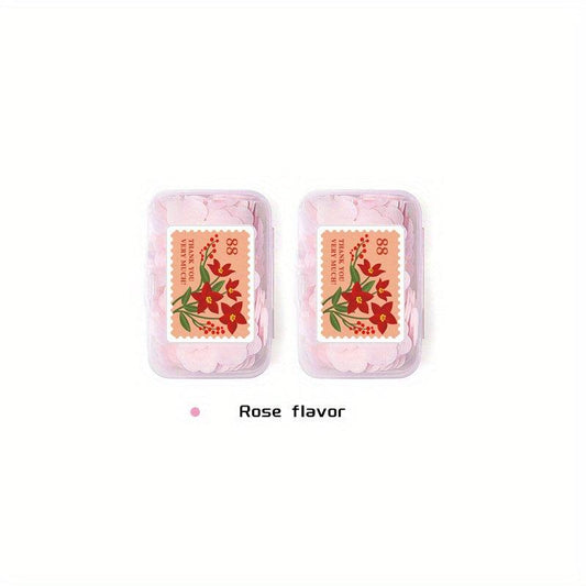 100pcs Summer Disposable Soap Tablets Portable Hand Washing Soap Paper