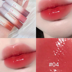 Coconut Lip Glaze Jelly Lip Gloss with Long Lasting Smudge Proof Finish