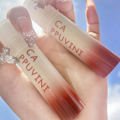 Coconut Lip Glaze Jelly Lip Gloss with Long Lasting Smudge Proof Finish