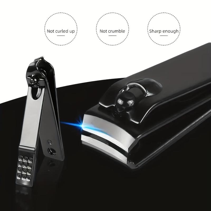 7-Piece Manicure Set Nail Clipper with Built-in File - Travel Grooming Tools Kit