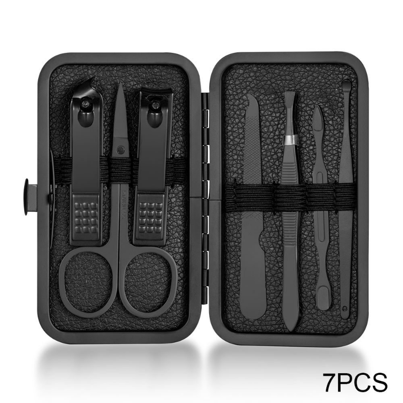 Manicure Cutters Nail Clipper Set Stainless Steel Pedicure Scissors Tool