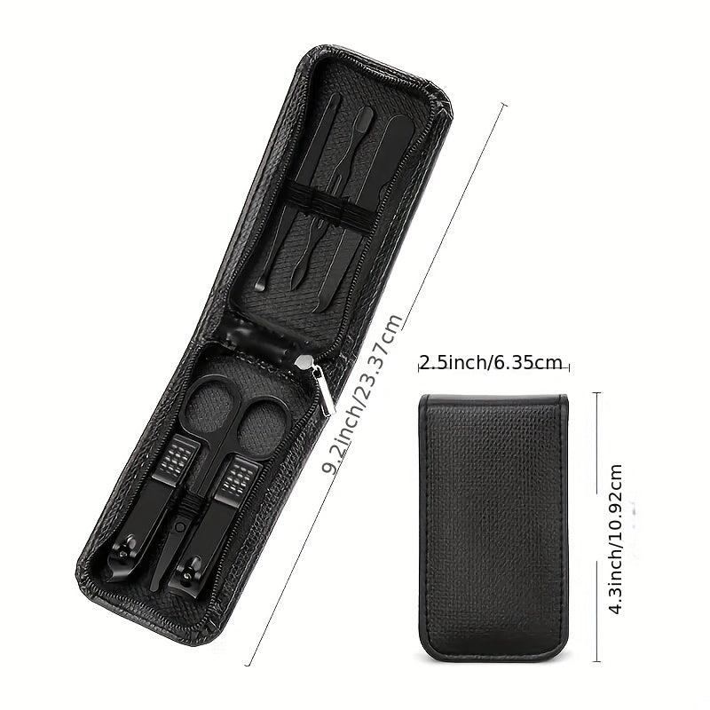 6 Pcs Nail Clippers Set Manicure Pedicure Kit Nail Cutters Ear Spoon Care