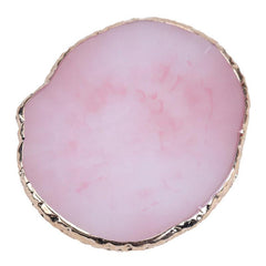 Resin Agate Stone Nail Palette Gel Polish Mixing Plate Pad