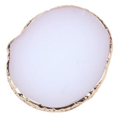 Resin Agate Stone Nail Palette Gel Polish Mixing Plate Pad