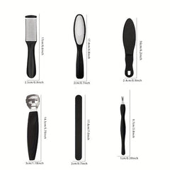 7-in-1 Stainless Steel Pedicure Tools Set for Dead Skin Removal