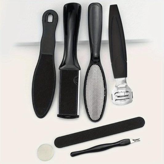 7-in-1 Stainless Steel Pedicure Tools Set for Dead Skin Removal