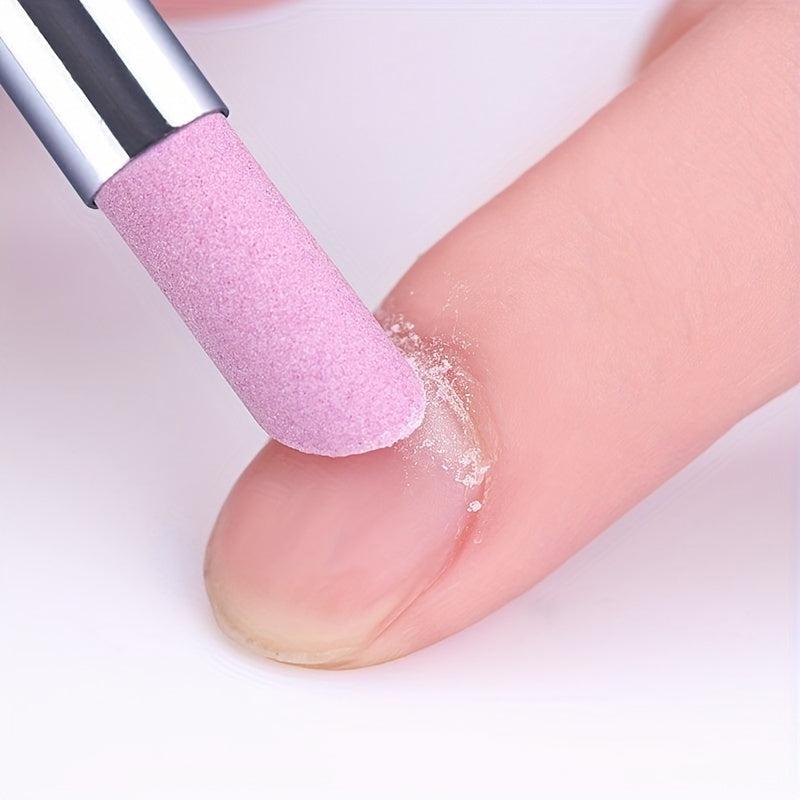 Quartz Scrubs Stone Cuticle Stick Nail Art Pen