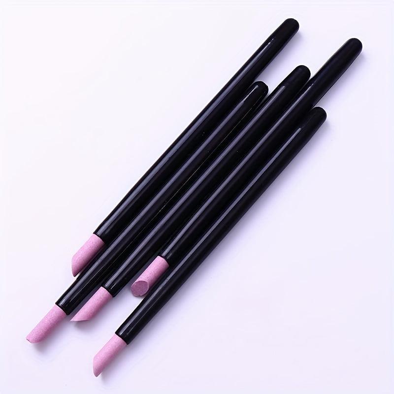 Quartz Scrubs Stone Cuticle Stick Nail Art Pen