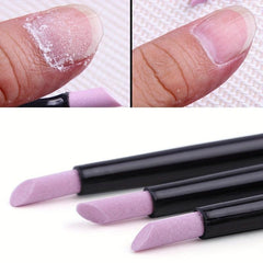 Quartz Scrubs Stone Cuticle Stick Nail Art Pen