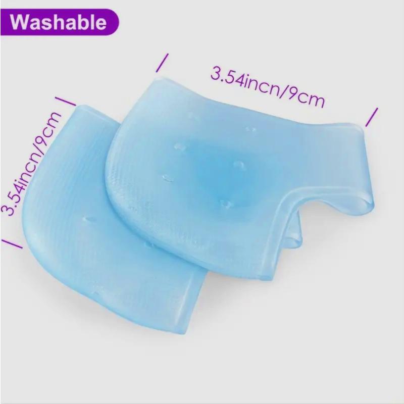 2pcs Silicone Heel Protectors for Softened Skin