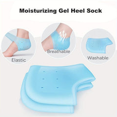2pcs Silicone Heel Protectors for Softened Skin
