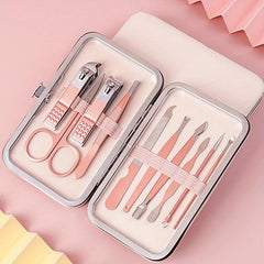 Rose Golden Nail Clipper Set 420 Stainless Steel Manicure Beauty Tools