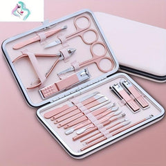 Rose Golden Nail Clipper Set 420 Stainless Steel Manicure Beauty Tools