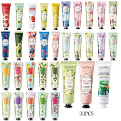 24pcs Random Fragrance Hand Cream Set - Deeply Moisturizing & Nourishing
