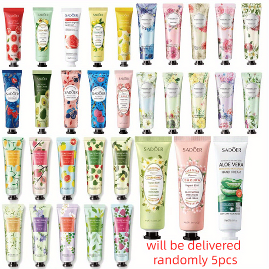 24pcs Random Fragrance Hand Cream Set - Deeply Moisturizing & Nourishing