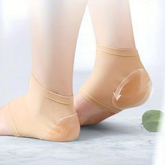 Moisturizing Heel Socks Silicone Softening Covers For Dry Feet