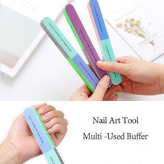 3 Pcs Nail Files for Nail Art Salon Pedicure Manicure Tool