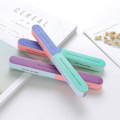3 Pcs Nail Files for Nail Art Salon Pedicure Manicure Tool