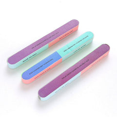 3 Pcs Nail Files for Nail Art Salon Pedicure Manicure Tool