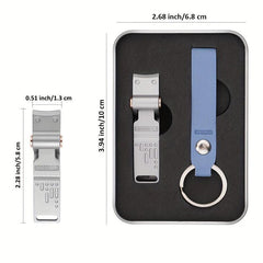 High Stainless Steel Bionic Crocodile Nail Clippers with Large Opening