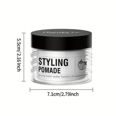 Strong Hold Hair Clay Wax with Long Lasting Fruit Fragrance