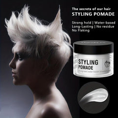 Strong Hold Hair Clay Wax with Long Lasting Fruit Fragrance
