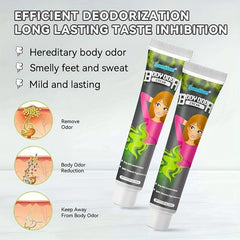 20g Body Odor Removing Deodorant Cream Eliminate Armpit Sweat and Bad Smell
