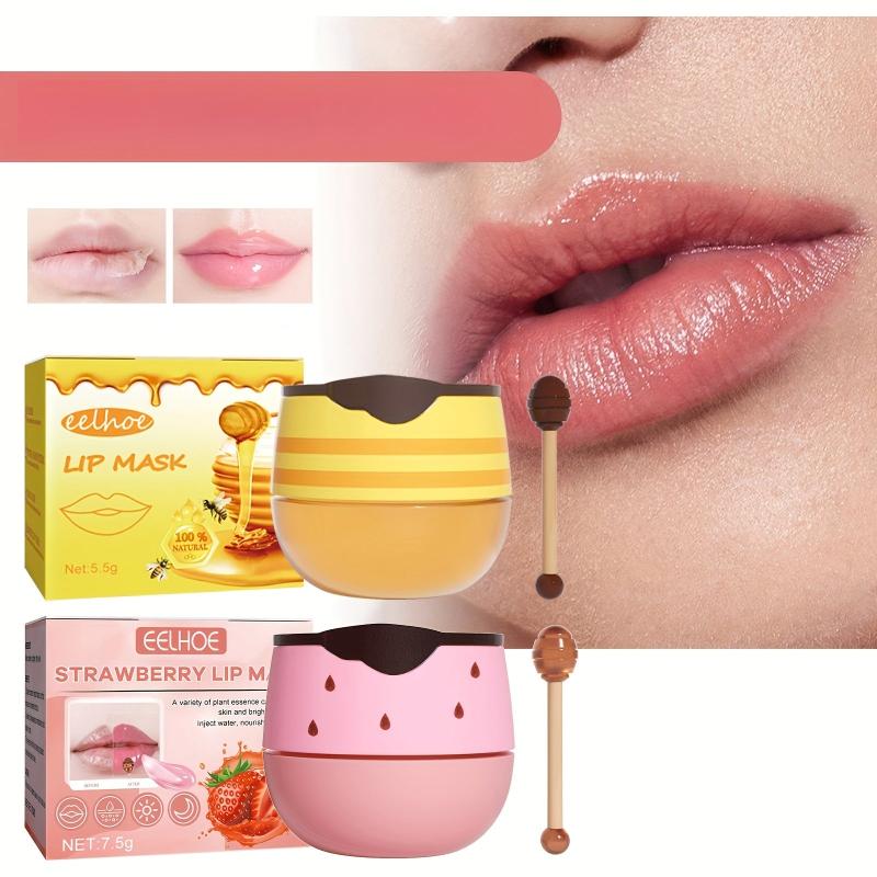 5g Moisturizing Lip Balm with Lip Brush, Nourishing Lip Care