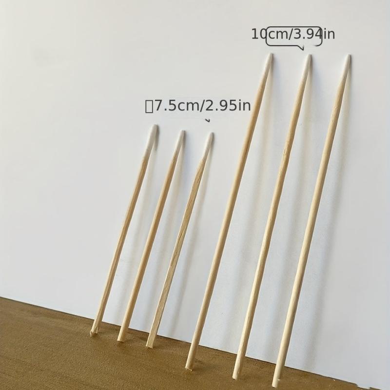Disposable Pointed Tip Cotton Swabs for Makeup Tattoo