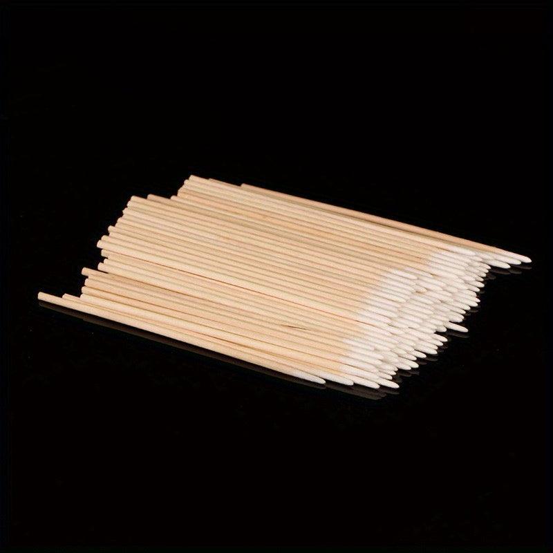 Disposable Pointed Tip Cotton Swabs for Makeup Tattoo