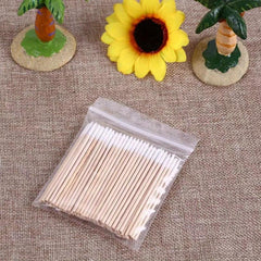 Disposable Pointed Tip Cotton Swabs for Makeup Tattoo