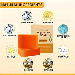 Yeast Soap with Hyaluronic Acid, Vitamin C, Retinoic Acid, Collagen 65g